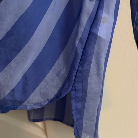 Blue Striped Men's Shirt - Picture 7 of 7